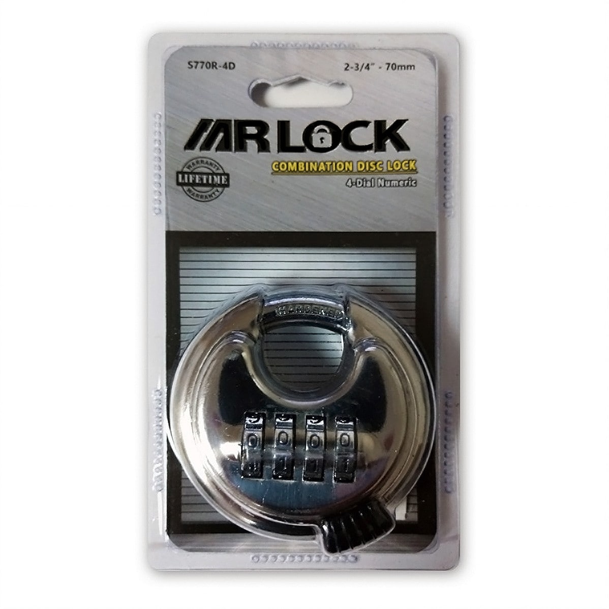 Mr Lock Combination Disc Lock